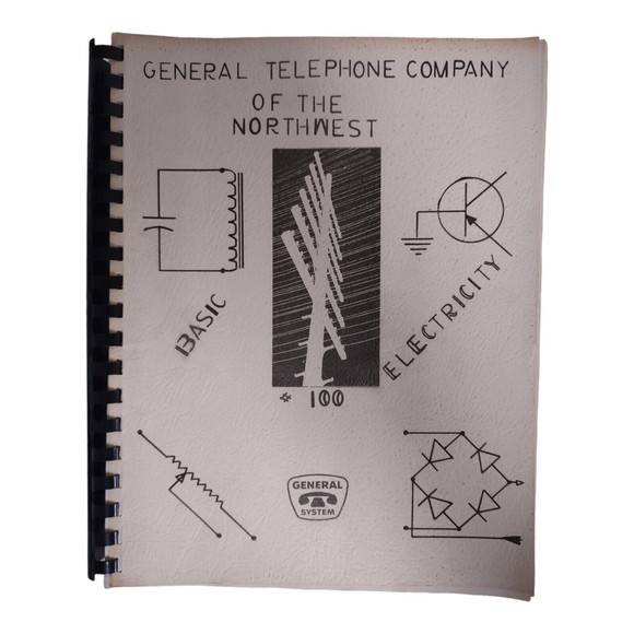 1960's General Telephone Company Of The Northest Manuels Textbooks Lot of 4 - Picture 2 of 8